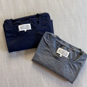Madison margiela - medium. Selling both gray + navy tees